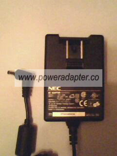 NEC ADP-24MB AC ADAPTER 12Vdc 2A (-) Used 1.7x4mm 100-240vac P